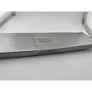 Vintage 1995 Royal Limited 838-5 Retro Silver Plate 11-inches Cake Server‎